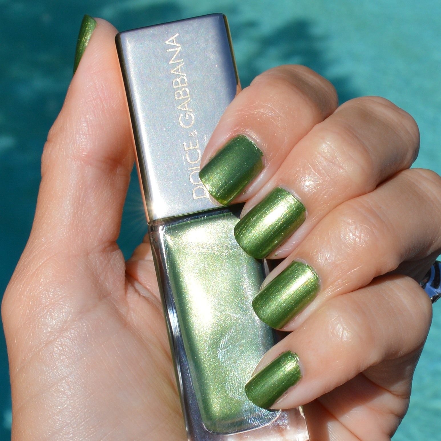Dolce & Gabbana Gaia nail polish for summer 2014 review Bay Area