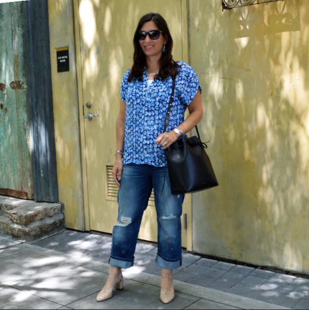 Baggy boyfriend jeans Bay Area Fashionista