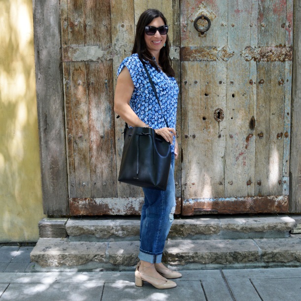 Baggy boyfriend jeans Bay Area Fashionista