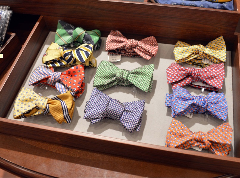 brooks brothers how to tie a bow tie