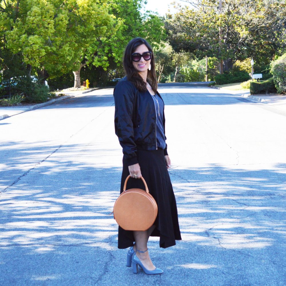 Lightweight bomber jacket for summer into fall Bay Area Fashionista