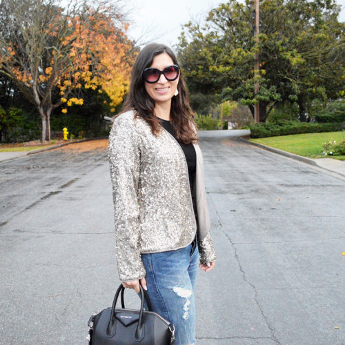 How to wear a sequin jacket during the day Bay Area Fashionista