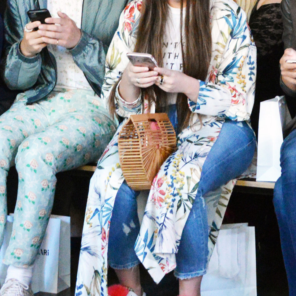 new york fashion week street style handbags