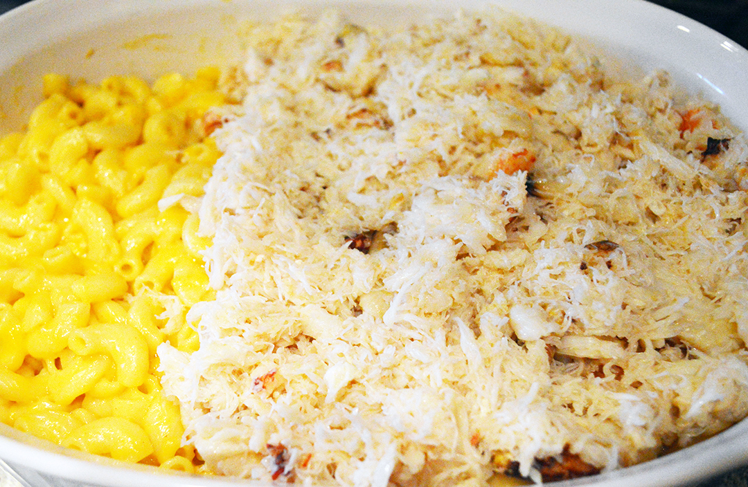 homemade crab macarani and cheese recipe