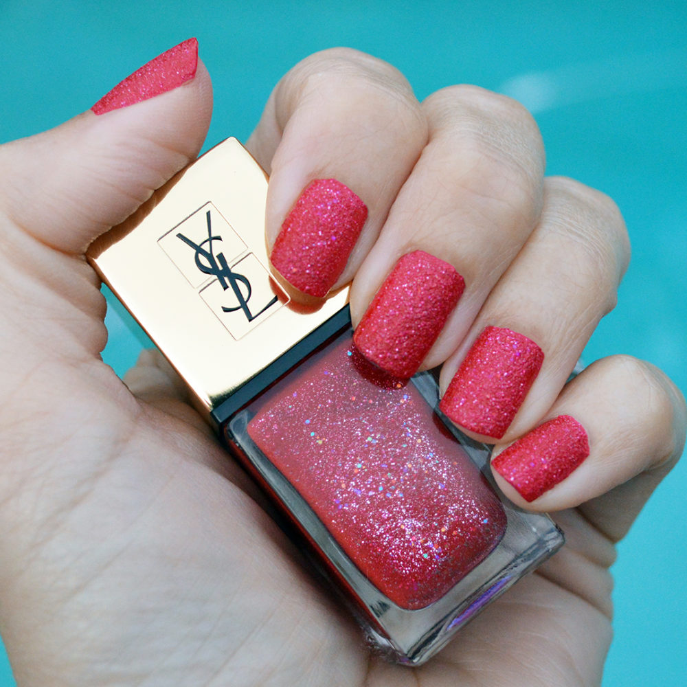 ysl red lights nail polish holidays 2017 review
