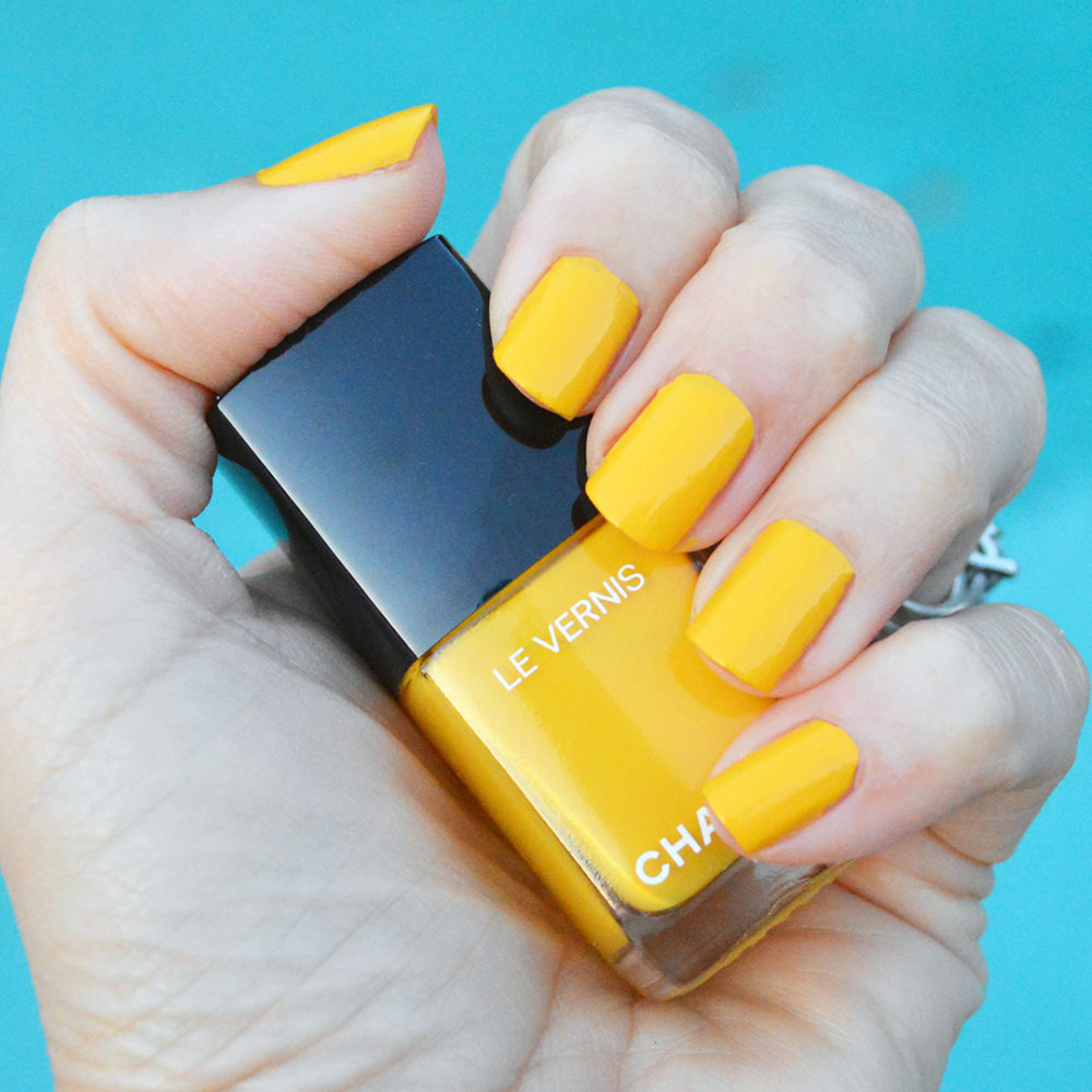 Chanel Giallo Napoli Nail Polish Review Sping 2018 Review Bay Area