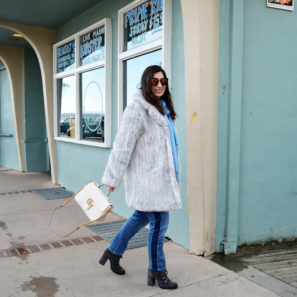 affordable faux fur coat