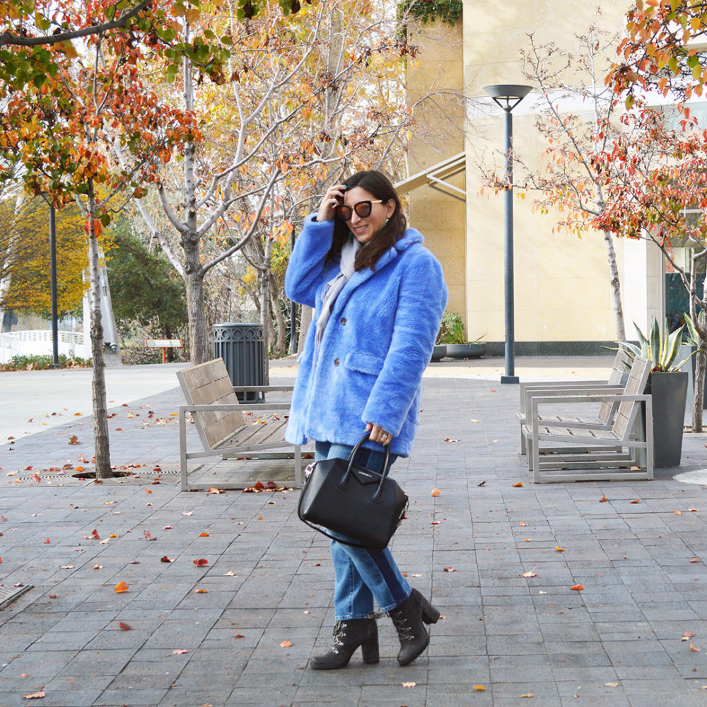 how to wear a teddy coat