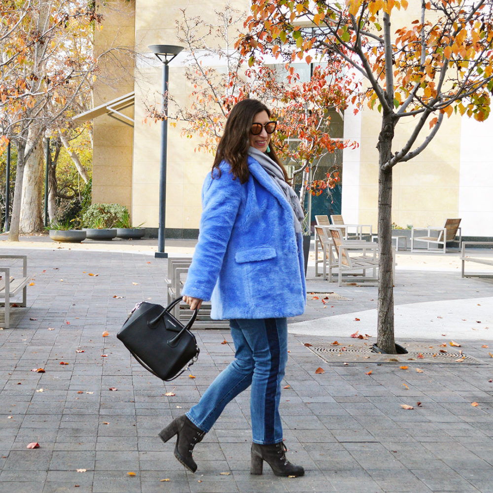 how to style a teddy coat