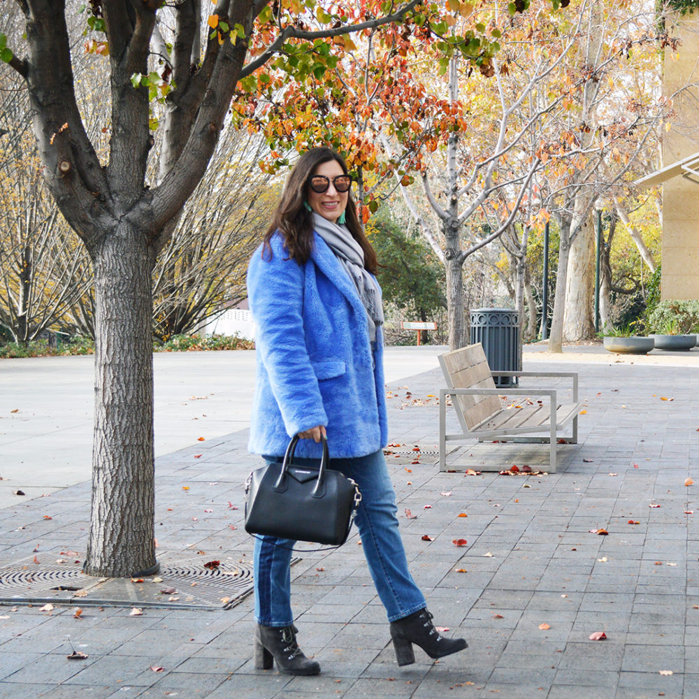 how to wear a teddy coat