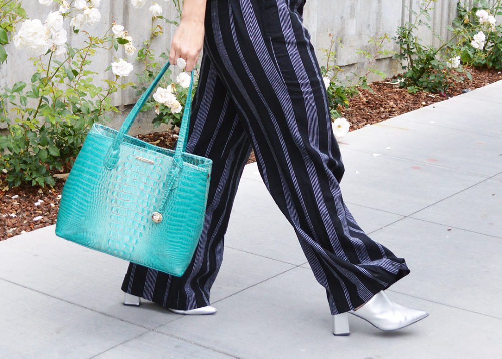 Bow tie high waist pants for summer Bay Area Fashionista