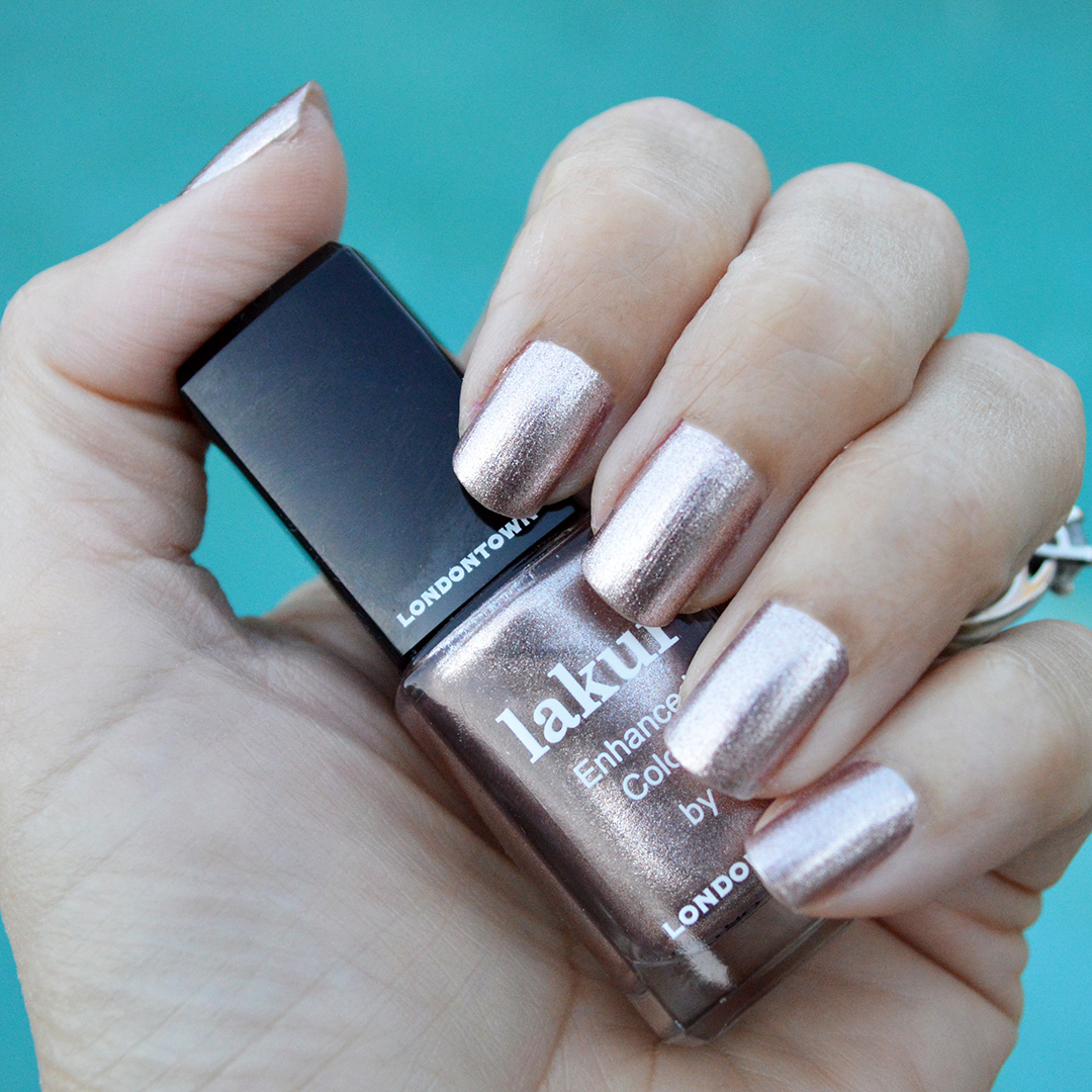 londontown kissed by rose gold nail polish fall 2018