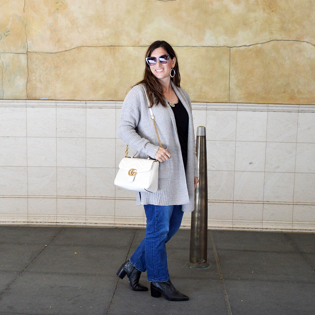 cozy cardigan sweater