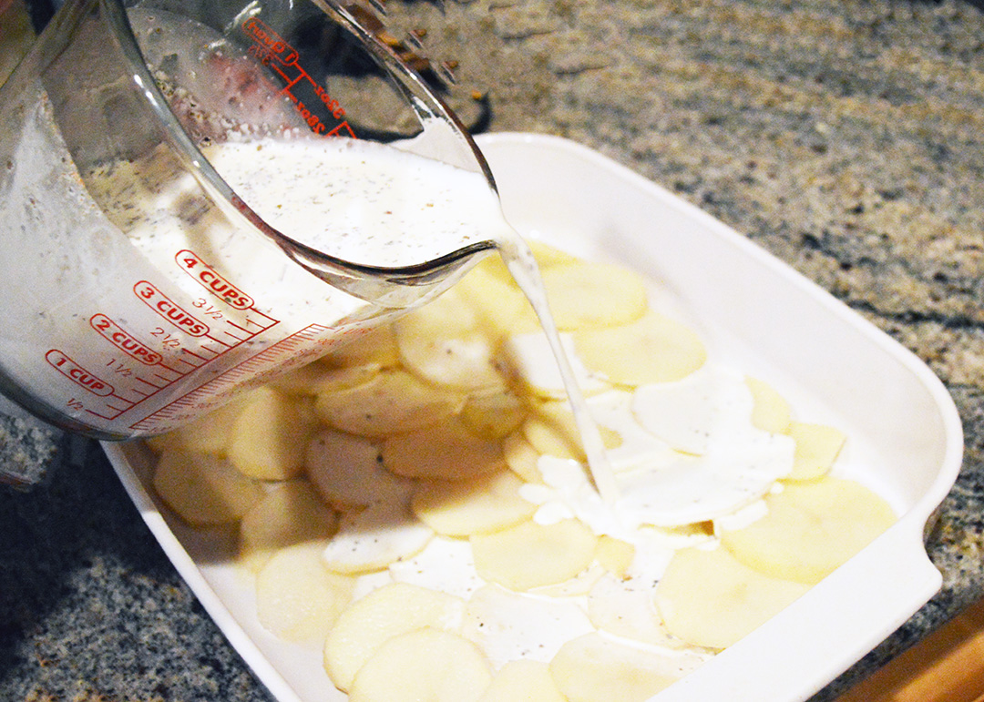 homemade potatoes au gratin recipe