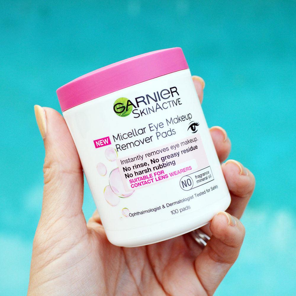 garnier makeup remover pads review