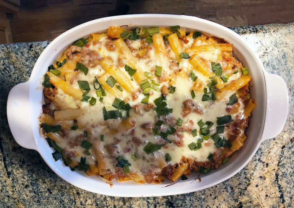 Homemade Baked Ziti recipe Bay Area Fashionista