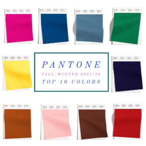 Fall 2021 color trends from Pantone and NYFW Bay Area Fashionista