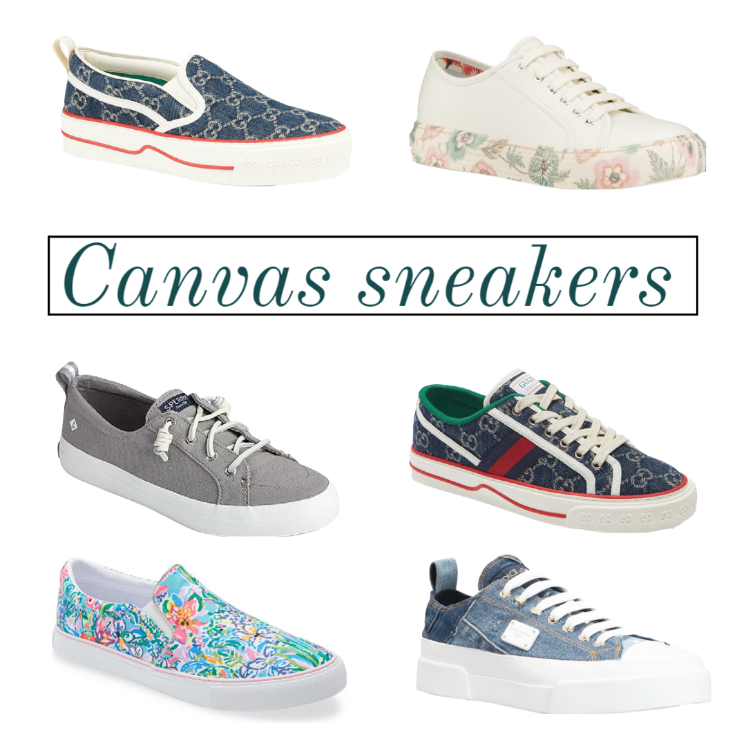 canvas sneakers spring 2021