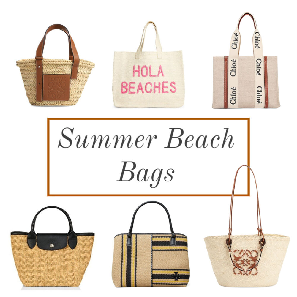 Summer beach bags 2021 Bay Area Fashionista