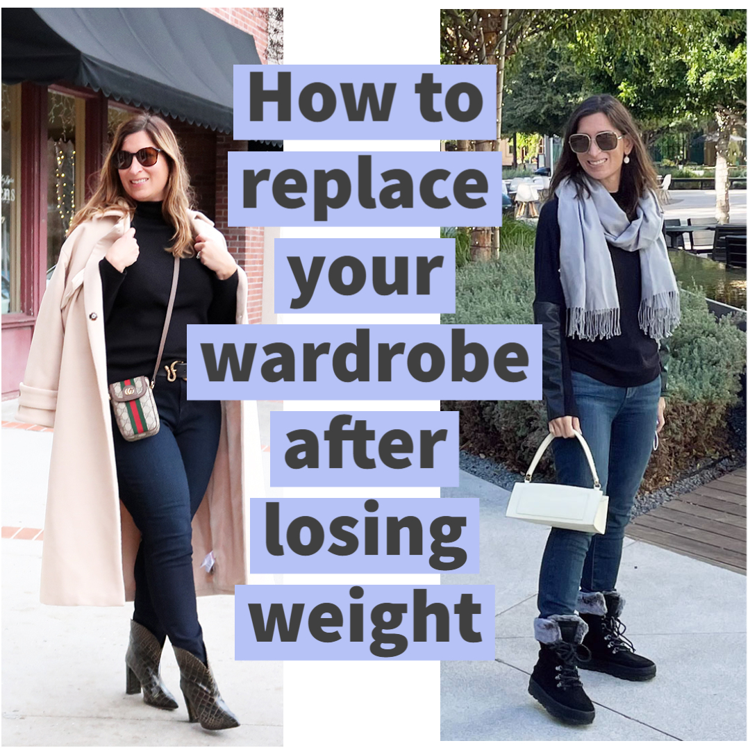 how to replace your wardrobe after weight loss