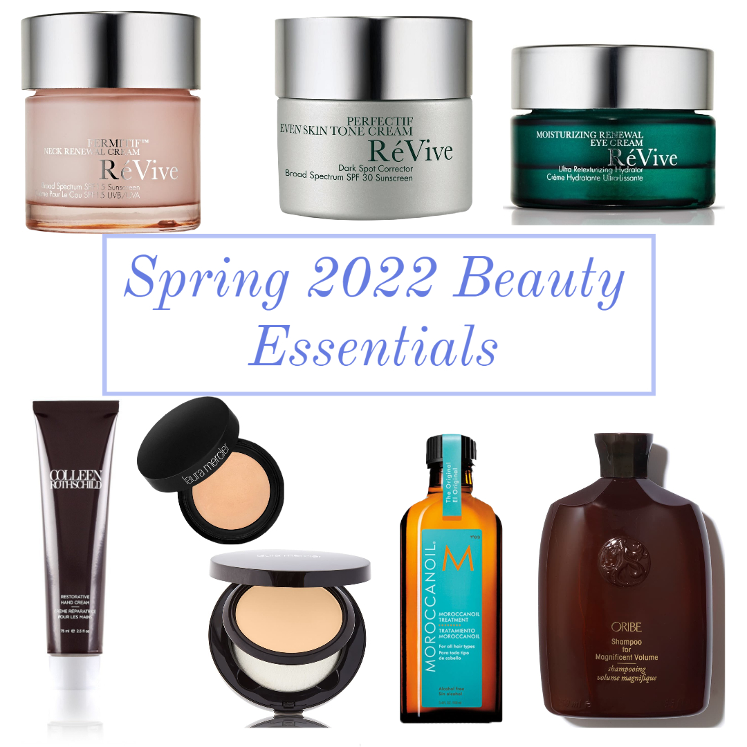 spring 2022 beauty must haves spring 2022 skin care hair care