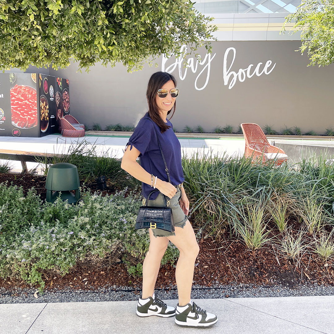 Matching my sneakers and shorts – Bay Area Fashionista