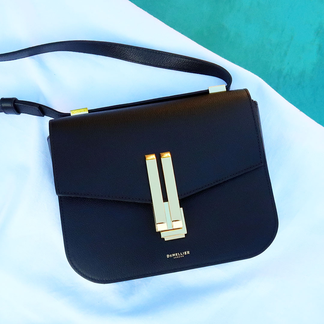demellier vancouver pebbled leather handbag review