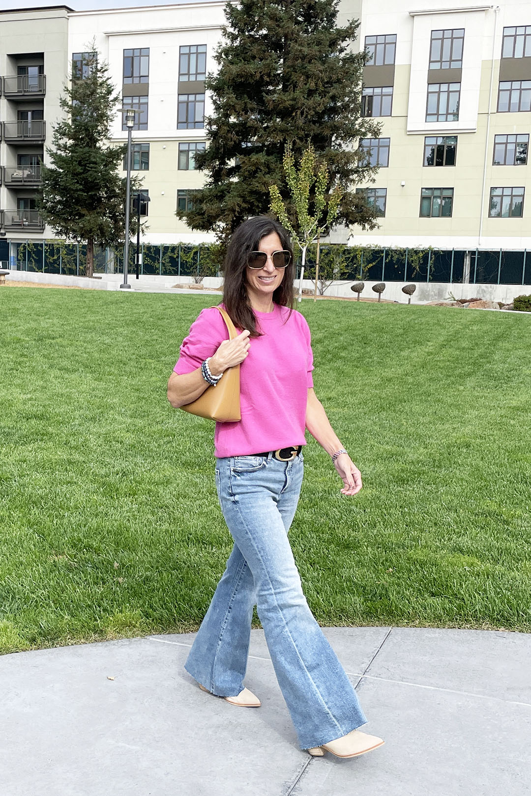 flare jeans fall denim trends