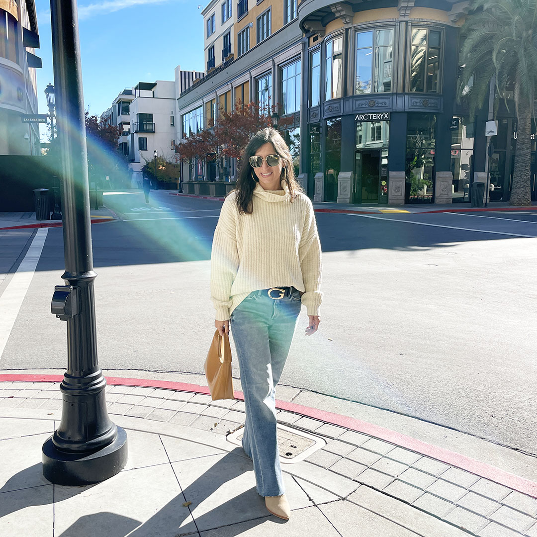 Beg vervaldatum Decoratief Sweater weather and flare jeans – Bay Area Fashionista
