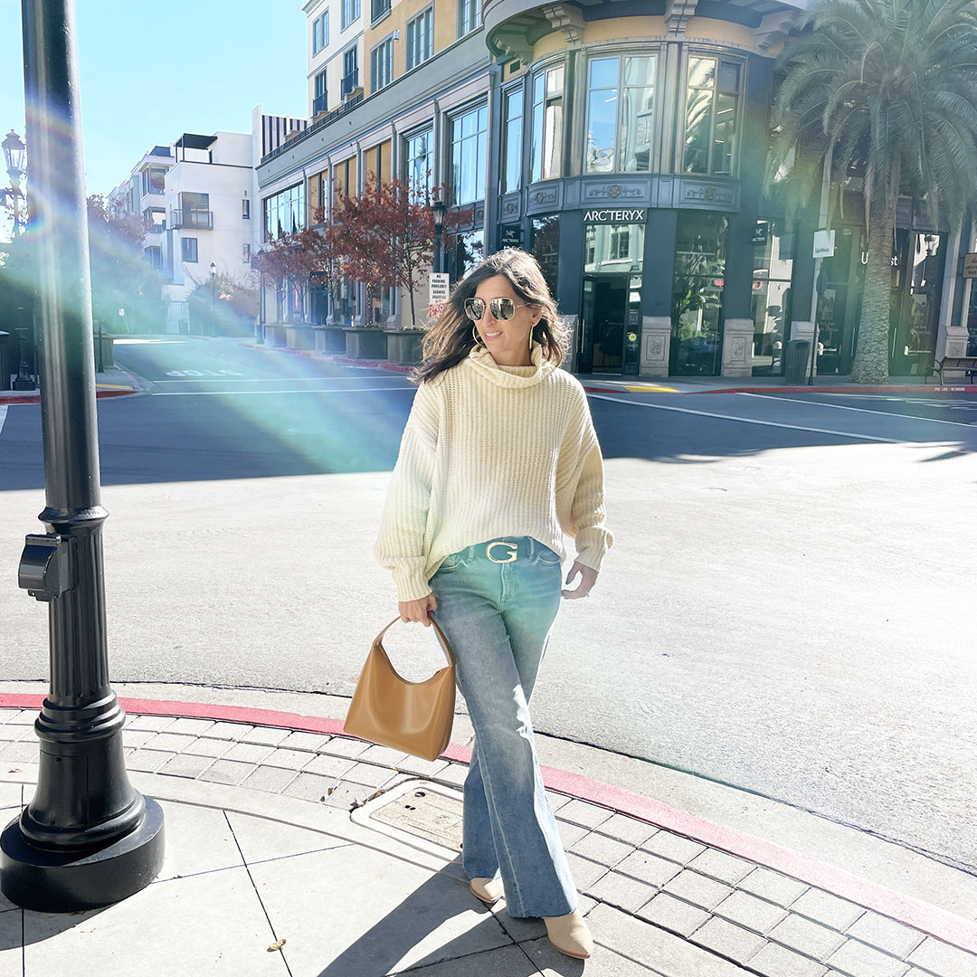 Sweater weather and flare jeans – Bay Area Fashionista