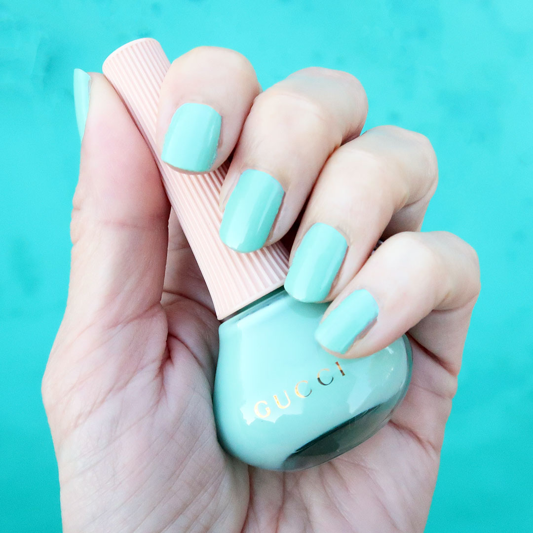 Gucci Dorothy Turquoise nail polish review – Bay Area Fashionista