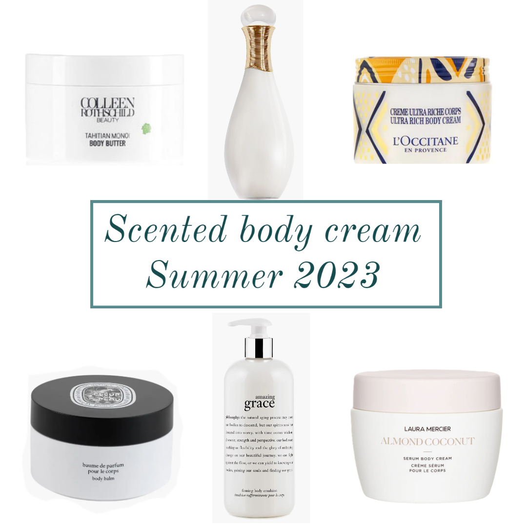 scented body cream summer 2023