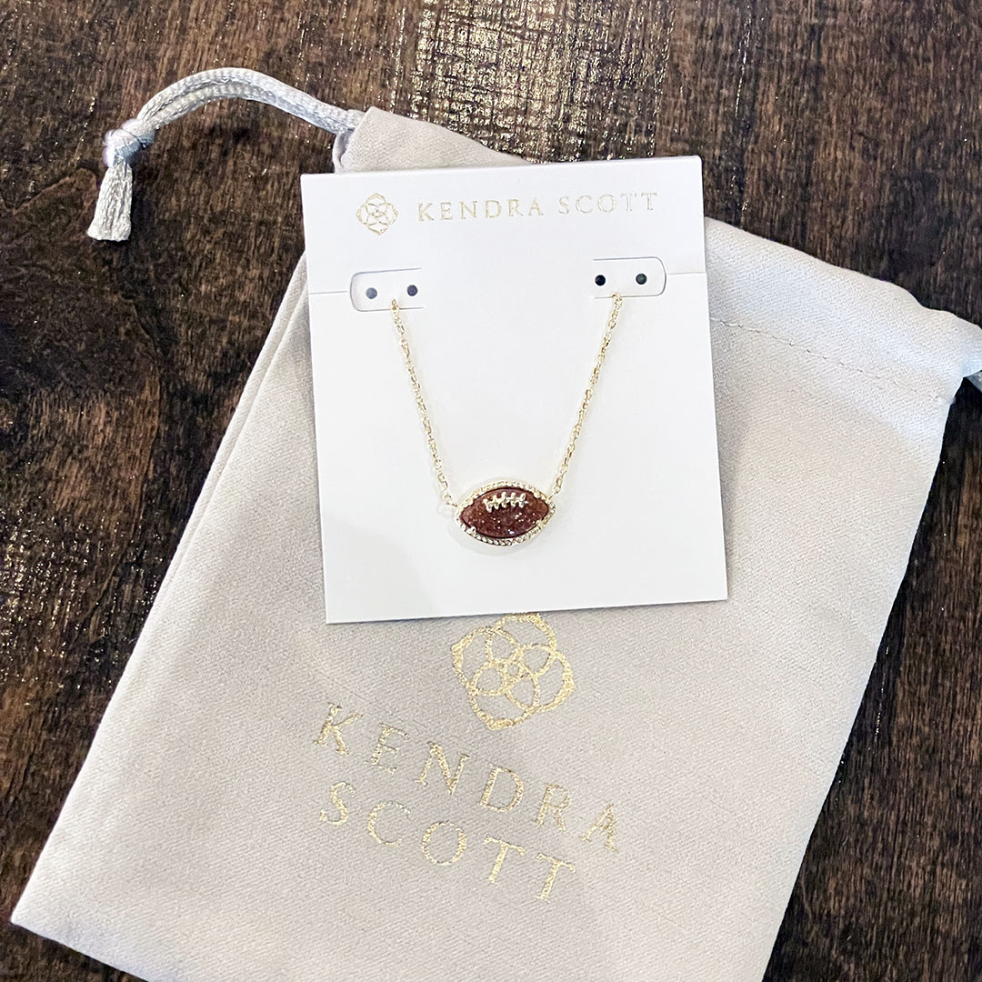 kendra scott football necklace hard to find