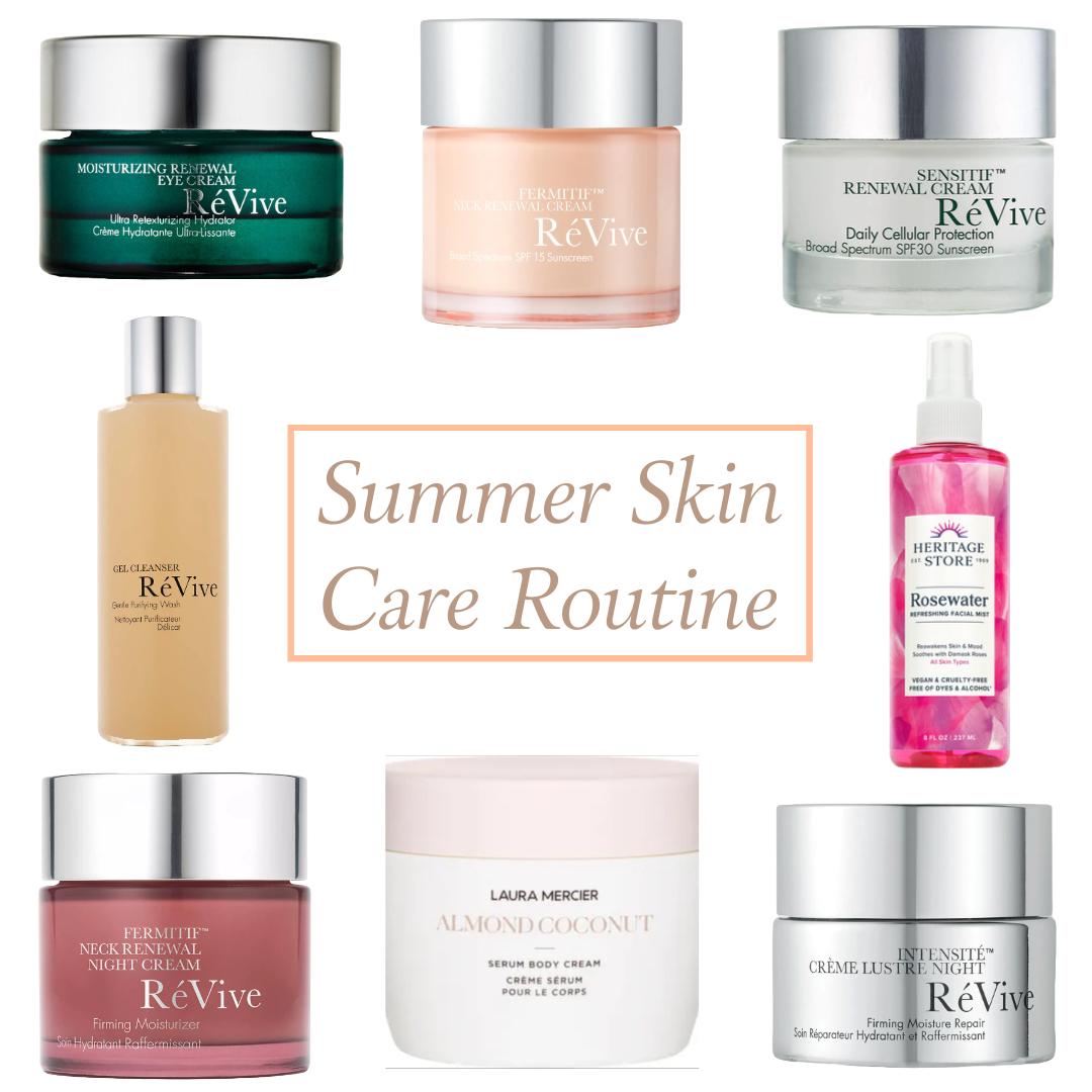 summer skin care routine 50 year old