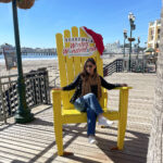 Santa Cruz Beach Boardwalk Winter Wonderland casual outfit santa cruz beach boardwalk winter