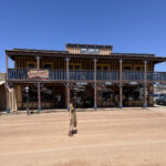 Exploring Tombstone AZ building tombstone