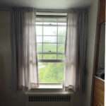 College dorm move out across the country dorm room window