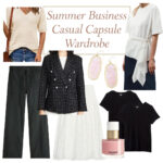 Business casual summer capsule wardrobe 2025 business casual capsule wardrobe summer 2025