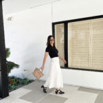 Classic white skirt for summer summer white skirt outfits
