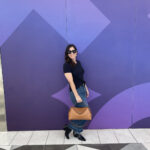 Summer lunch and a new restaurant tee and wide leg jeans petite blogger san jose