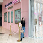 Hello Kitty Cafe Bow Room afternoon tea with my daughters early fall outfit bow room