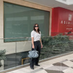 barrel jeans stripe sweater spring outfits