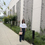 Oversize tee and barrel jeans for summer barrel jeans petite and oversize tee