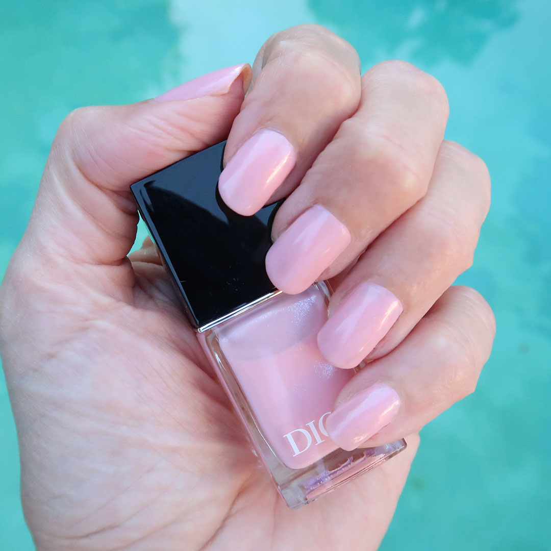 dior ruban nail polish review classic pink nail polish