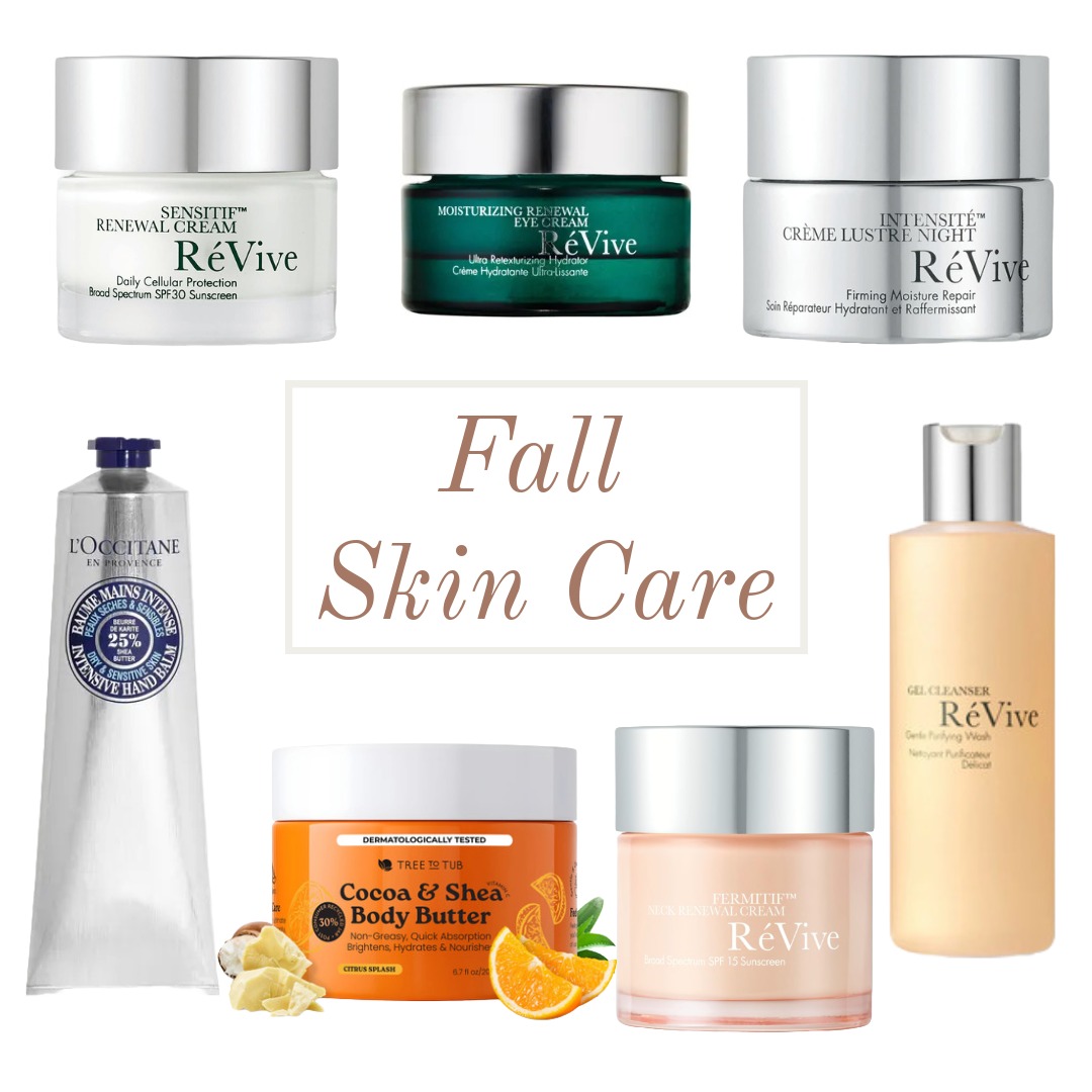 fall skin care genx over 50 years old